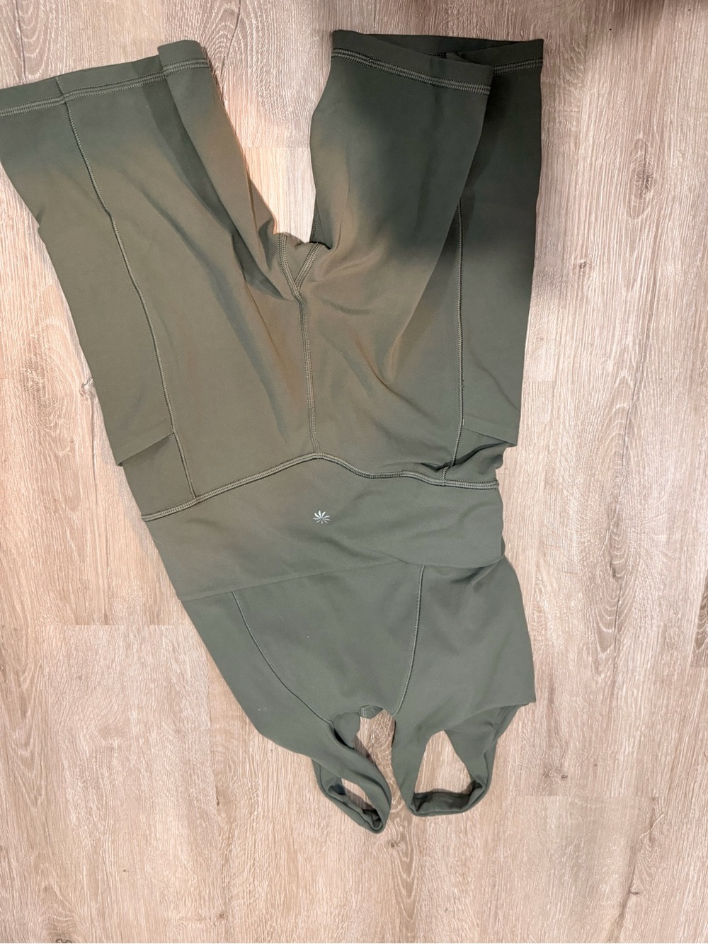 Athleta Olive Green Activewear Jumpsuit Medium - Picture 5 of 5